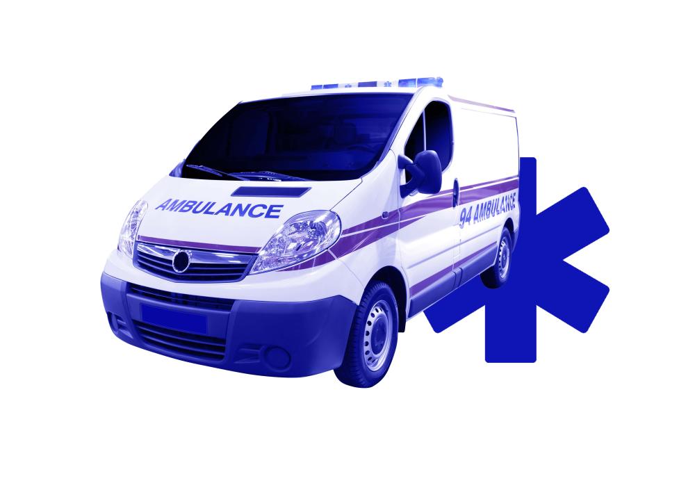 ambulance bleue